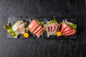 Japanese Cuisine Features Many Types of Sushi 3 In Japanese cuisine, sashimi is considered a master of artistry and flavor.