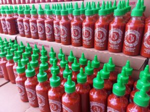 Sriracha Sushi Bottles