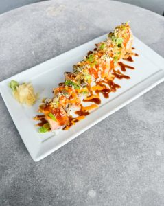 Dining at Shogun Japanese Steakhouse