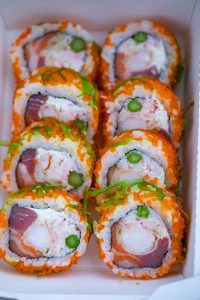 Dining at Shogun Japanese Steakhouse