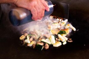 Splendid Dining on International Drive Teppan and Empress Vegetables